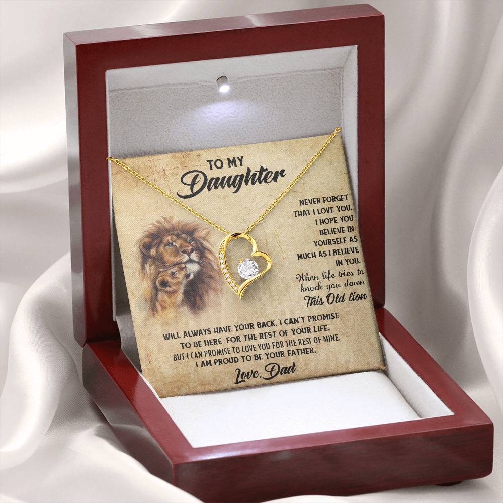 Daughter - Proud of You - Love Necklace