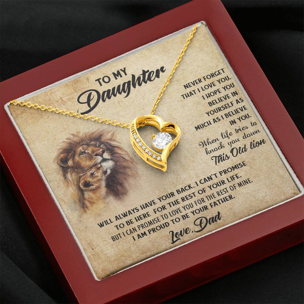 Daughter - Proud of You - Love Necklace