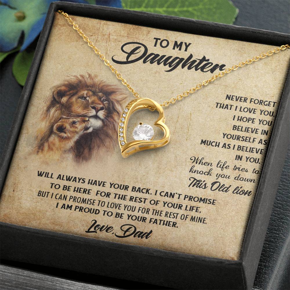 Daughter - Proud of You - Love Necklace